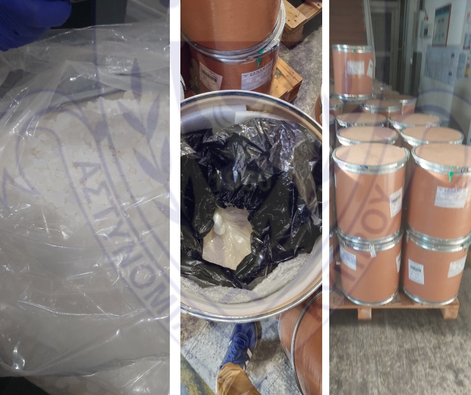 image Record 500kg narcotic haul seized in warehouse