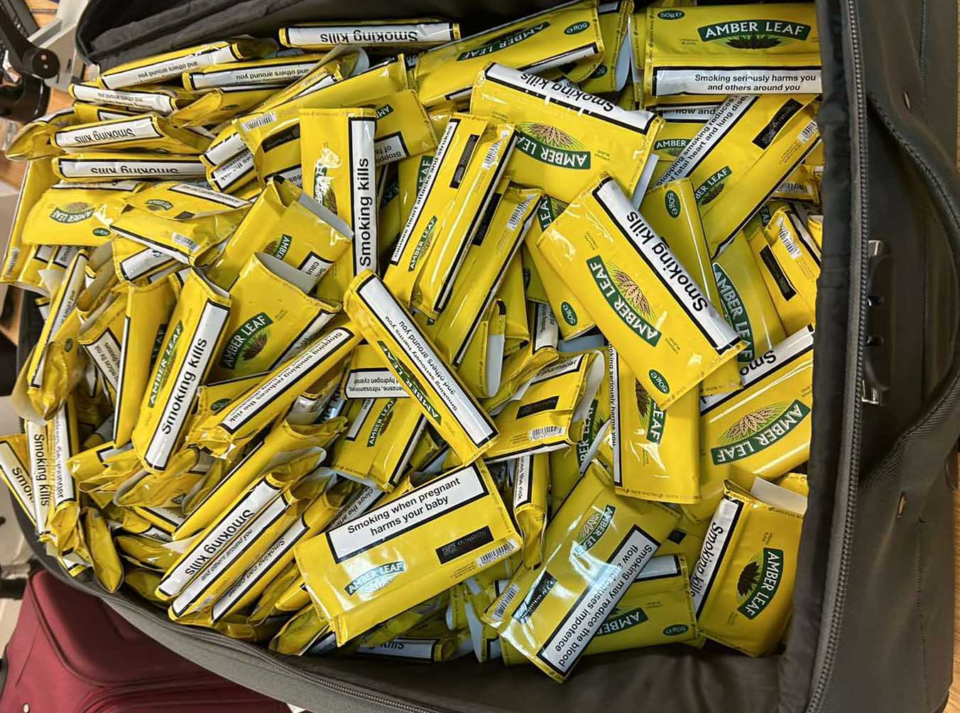 image Two remanded for tobacco smuggling at Larnaca airport