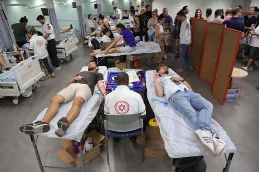 image Hospitals ready to receive the injured and patients from Israel