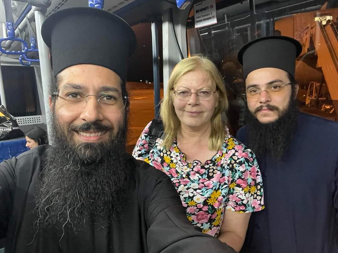 image Pilgrims question why plane was allowed to leave for Israel