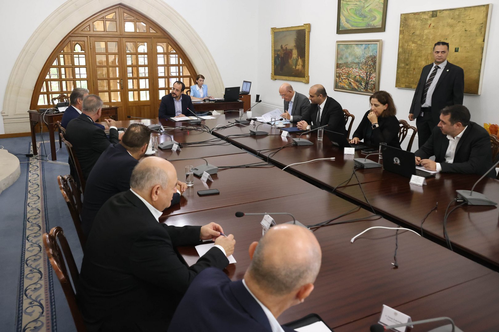 image Key civil service issues discussed in meeting with Christodoulides