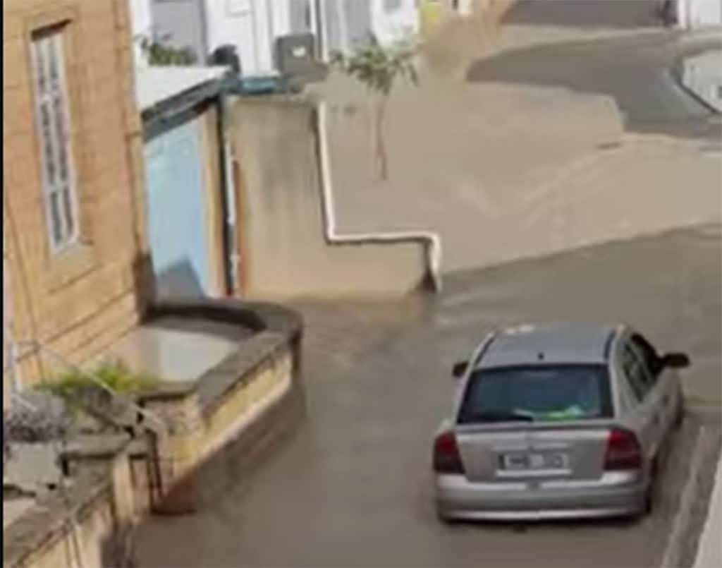 image Athienou floods as hit by worst of weather (video)