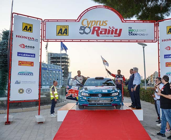 image Milestone 50th Cyprus Rally begins