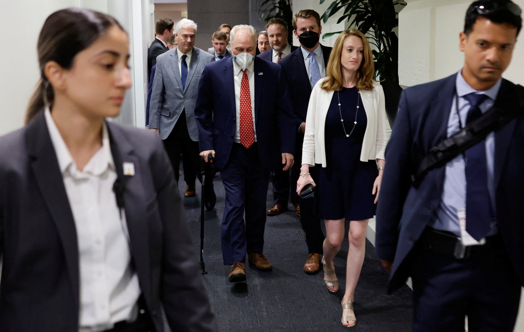 image Steve Scalise, Jim Jordan bid to fill top job in leaderless US House