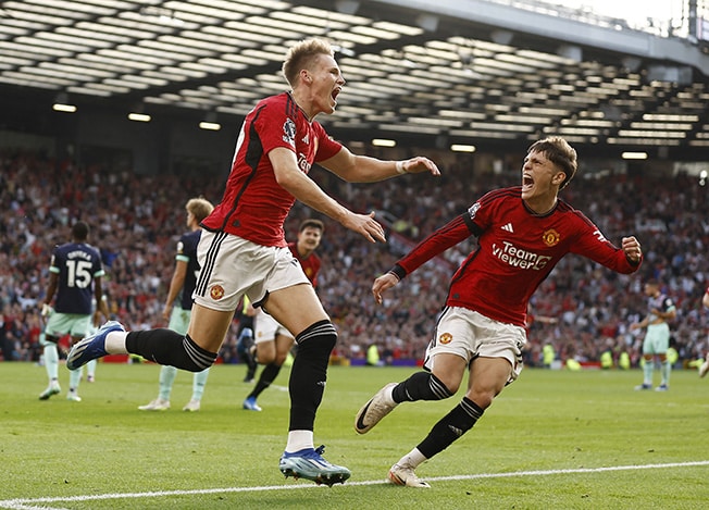 image McTominay late late show as Man United sink Brentford