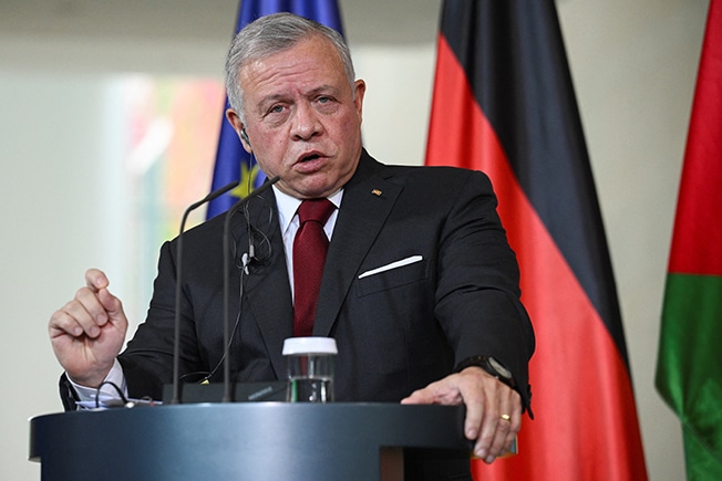 image President praises Jordan’s contribution to providing aid to Gaza