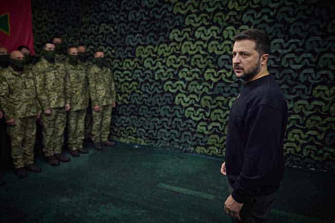 image Don&#8217;t expect instant success, Zelenskiy warns as he rallies his troops