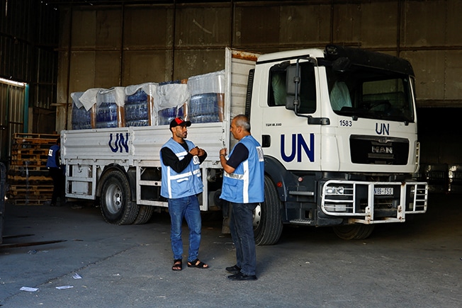 image UN mourns record death toll in war with over 100 employees killed in Gaza