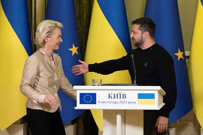 image EU weighs advancing Ukraine&#8217;s membership bid as Russia war drags on