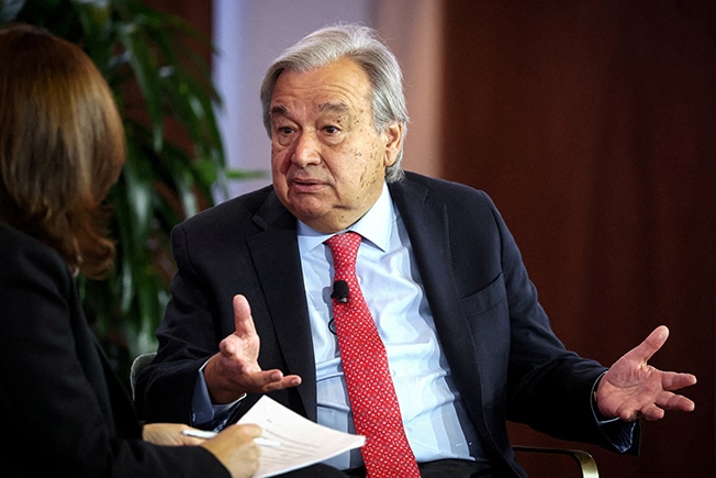 image Israel&#8217;s foreign minister says UN chief not fit to lead (Updated)