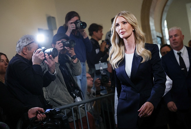 image Ivanka Trump says at NY fraud trial she doesn&#8217;t recall deal details