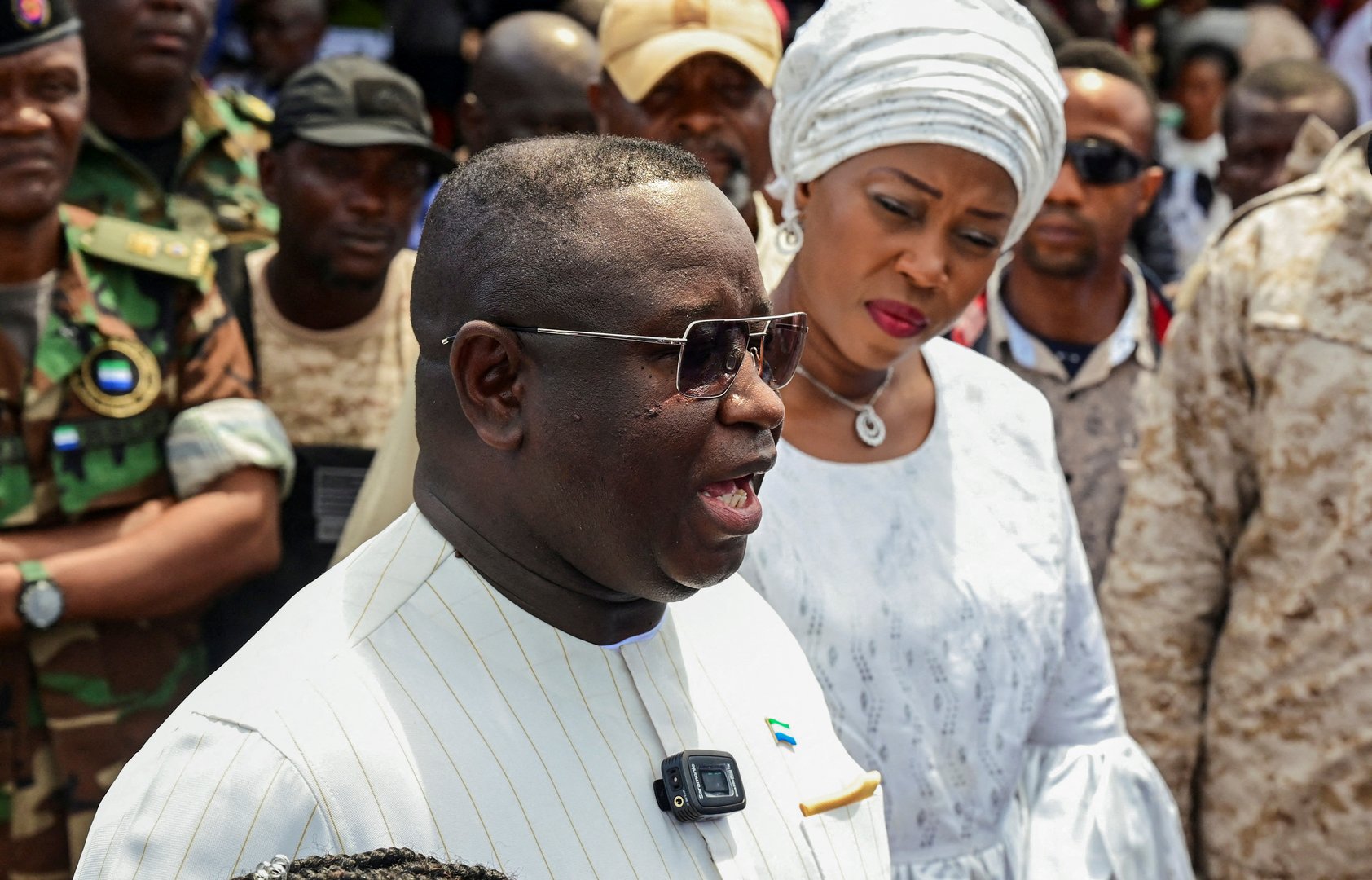 image Gunfire heard in Sierra Leone capital after attack on barracks (Update)