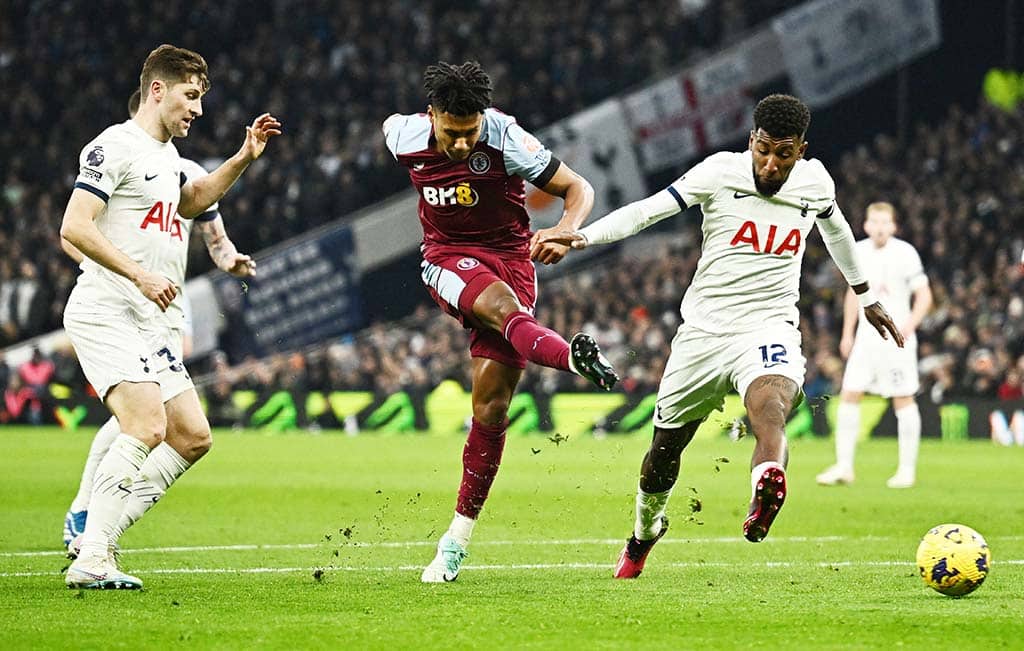 image Spurs slip to third successive defeat as Villa go fourth