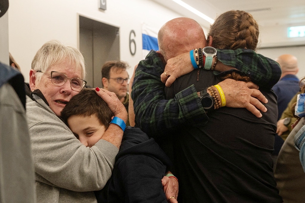 image Freed Israeli hostages tell families of beatings and death threats