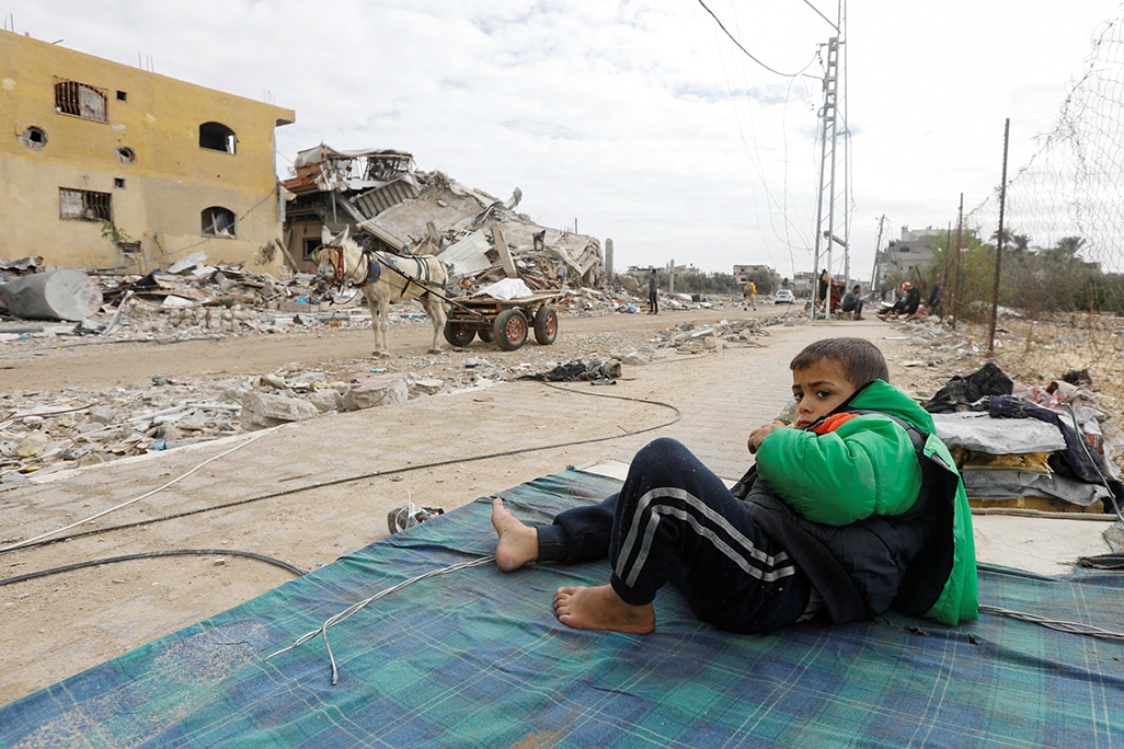 image In Gaza, little solace in truce as people endure grief and deprivation
