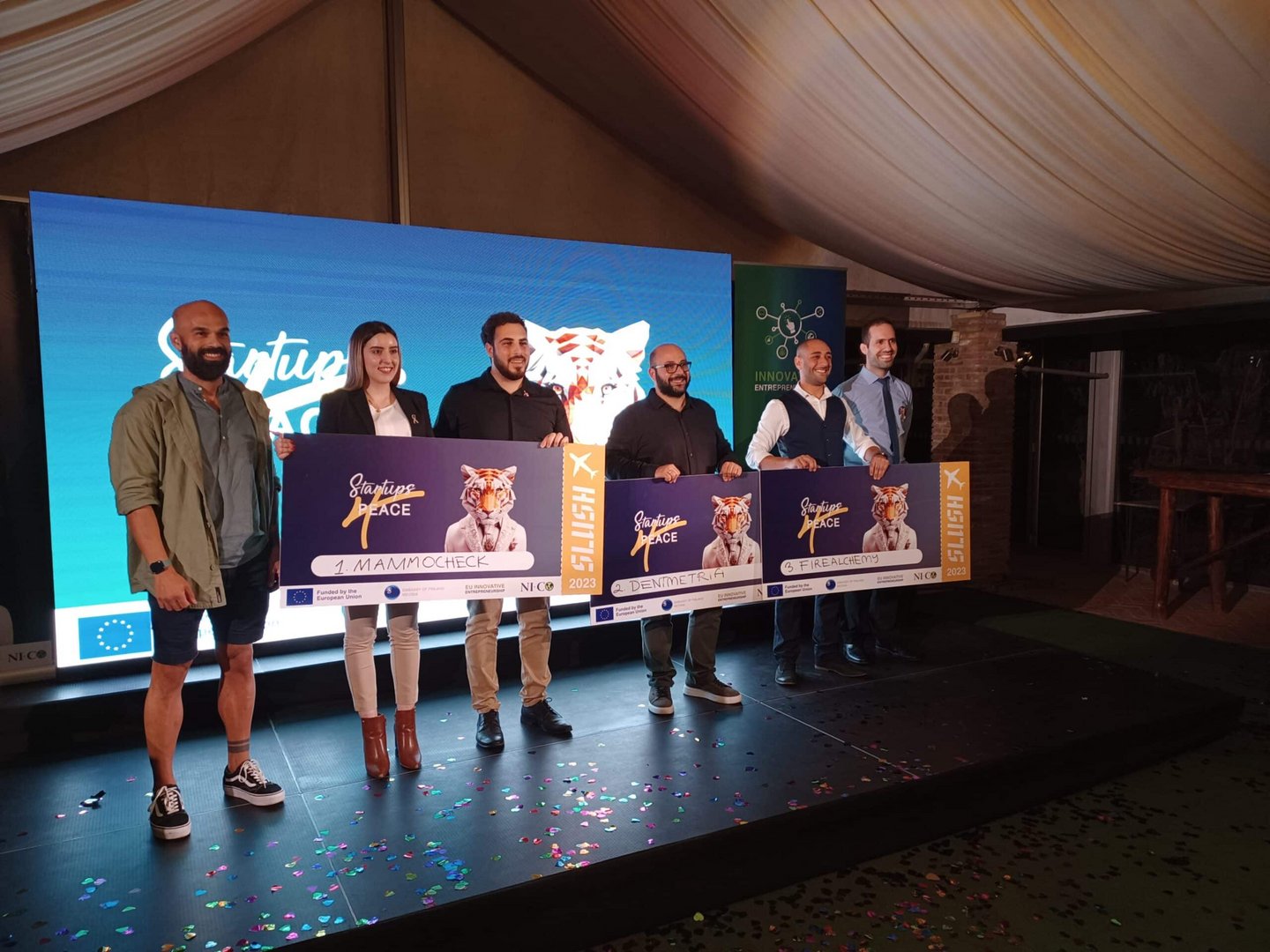 The winning startups of the 2023 Startups4Peace competition