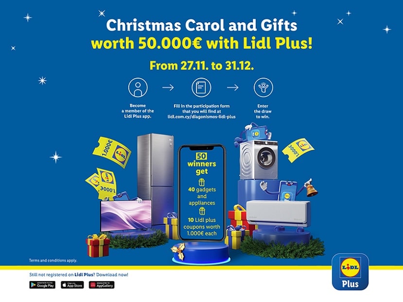image Carols, chance to win €50K in appliances, vouchers from Lidl