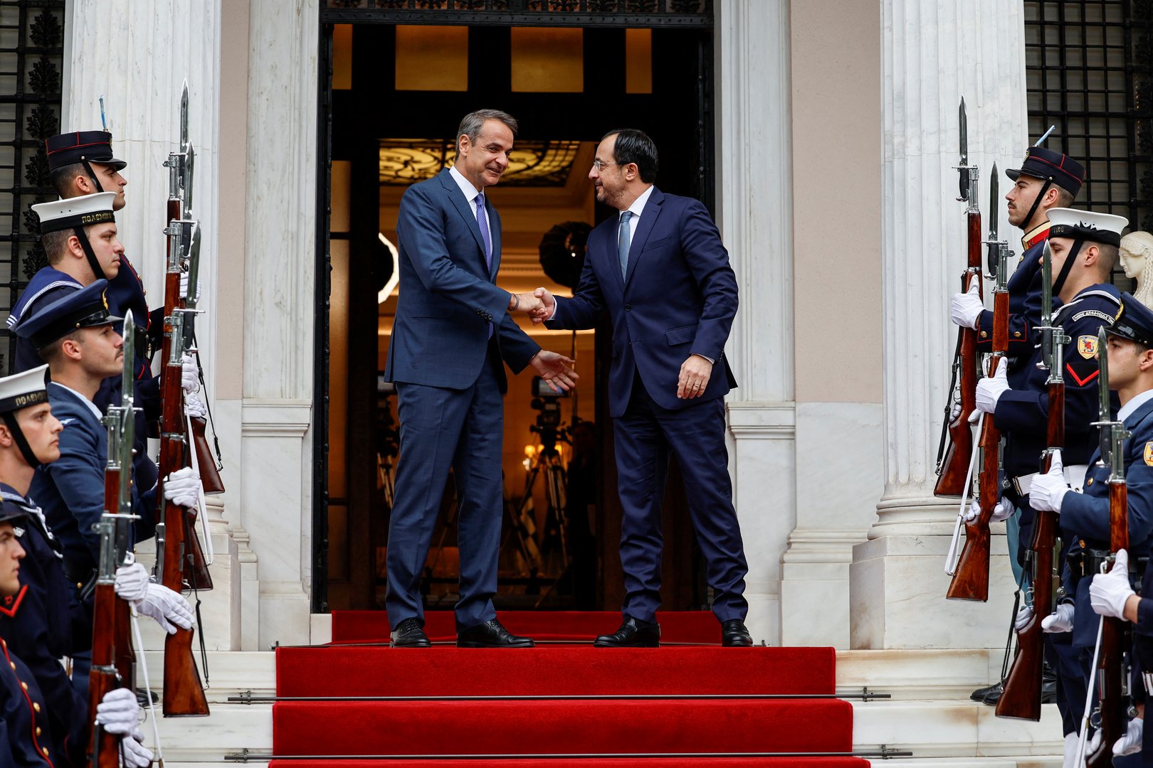 image Cyprus-Greece summit addresses Middle East crisis, Cyprus problem