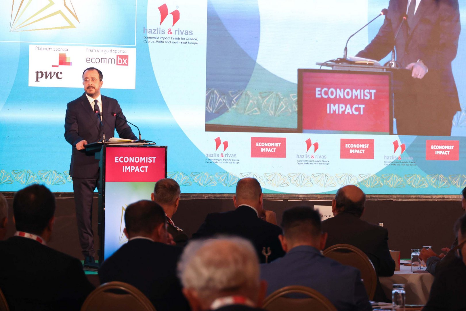 image Cyprus a &#8216;constructive factor&#8217; in the region, summit speakers say