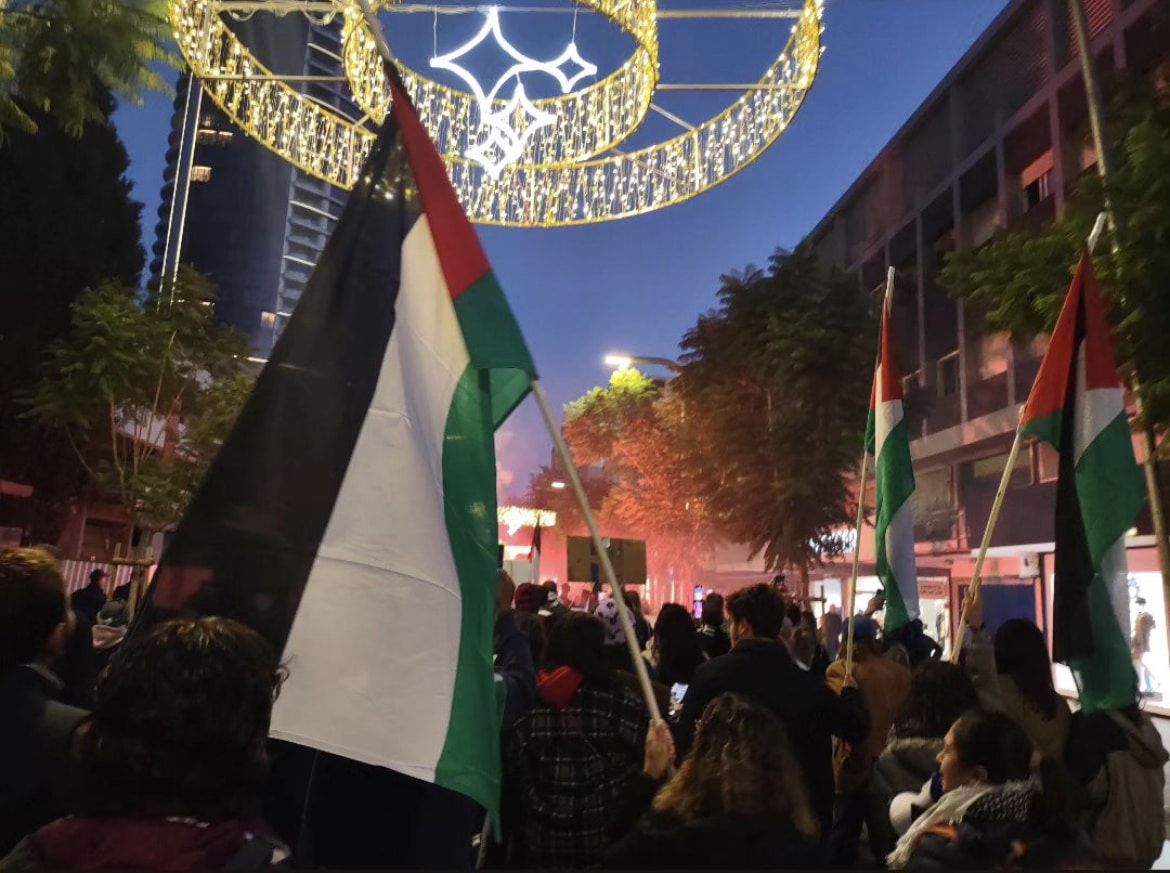 image Pro-Palestine protests rumble on in Cyprus for seventh successive week