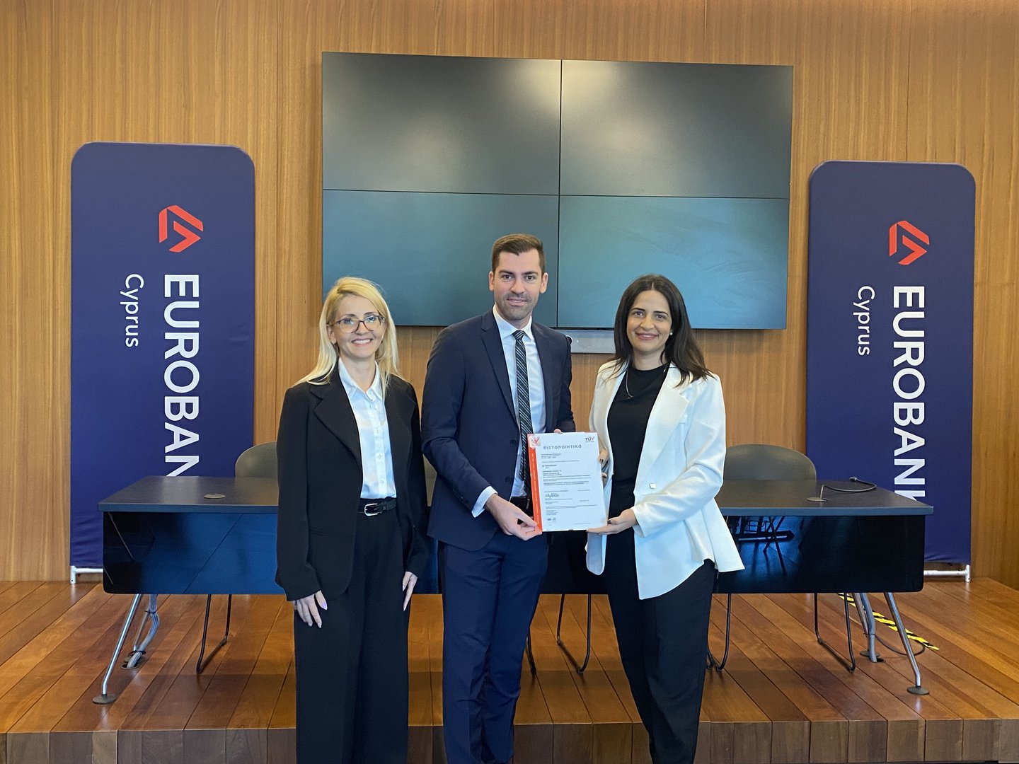 image Eurobank Cyprus certified for environmental management