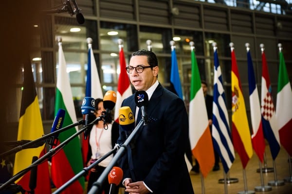 image Kombos stresses concern over Gaza at EU Council meeting