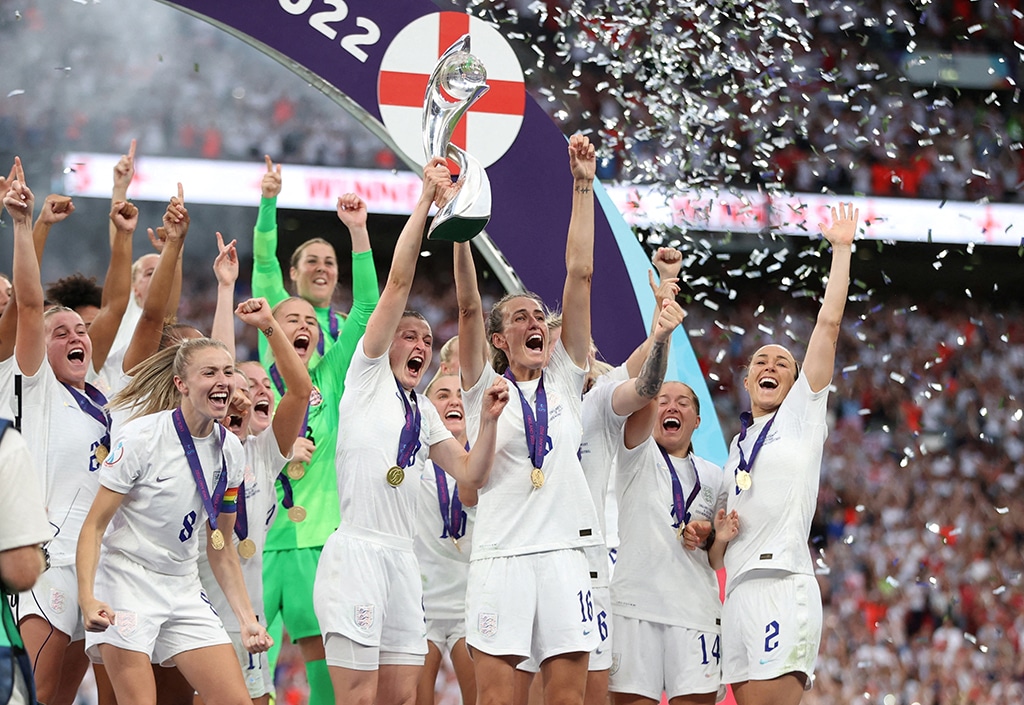 image England&#8217;s Euro triumph inspired a generation of women players &#8211; Beckham