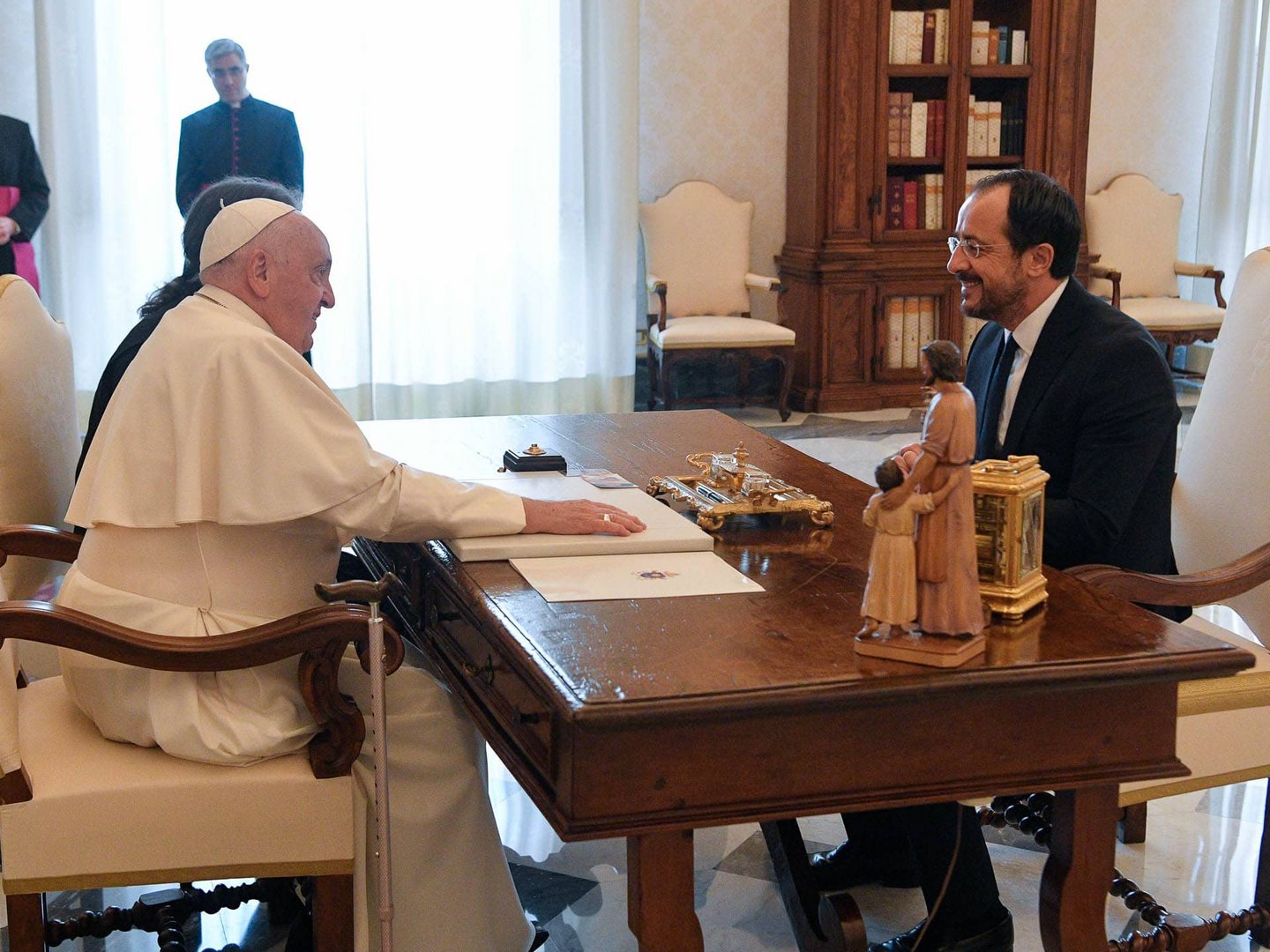 image Tales from the Coffeeshop: Every president wants to meet the Pope