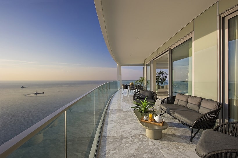 Trilogy apartment terrace