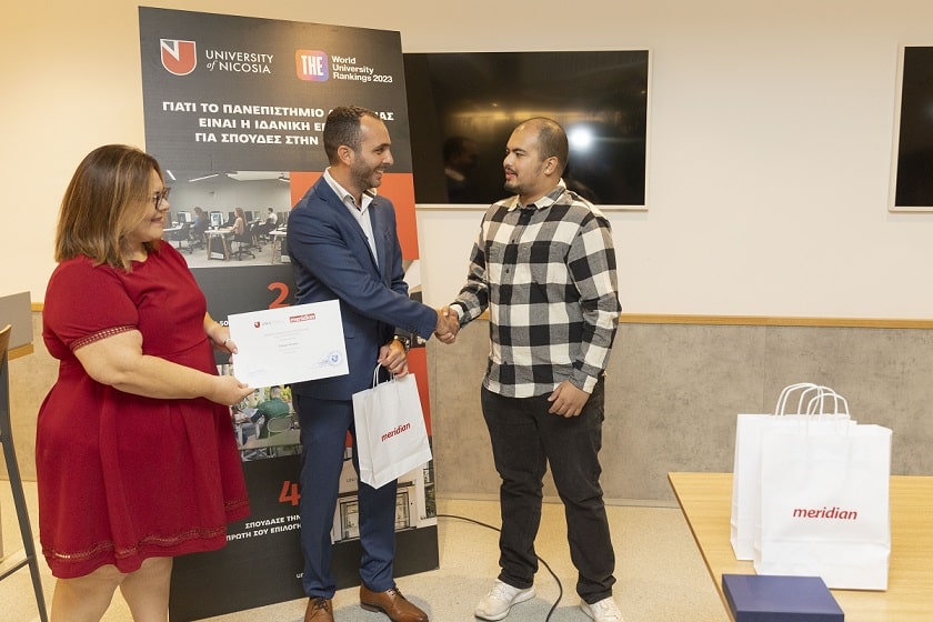 Meridian Gaming CY scholarships for UNIC students