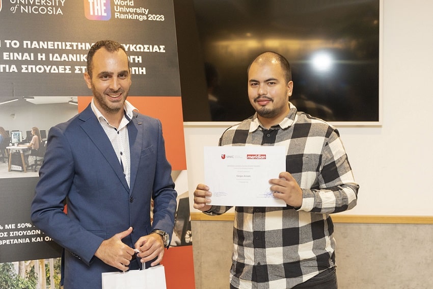 Meridian Gaming CY scholarships for UNIC students