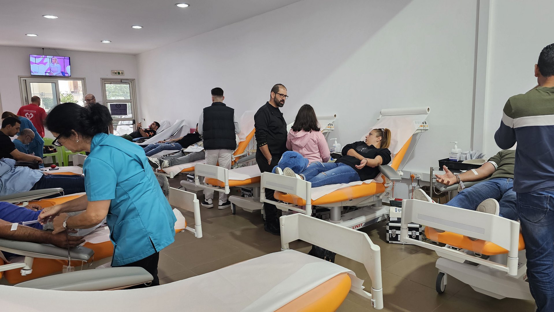 image Paphos blood drive garners massive support