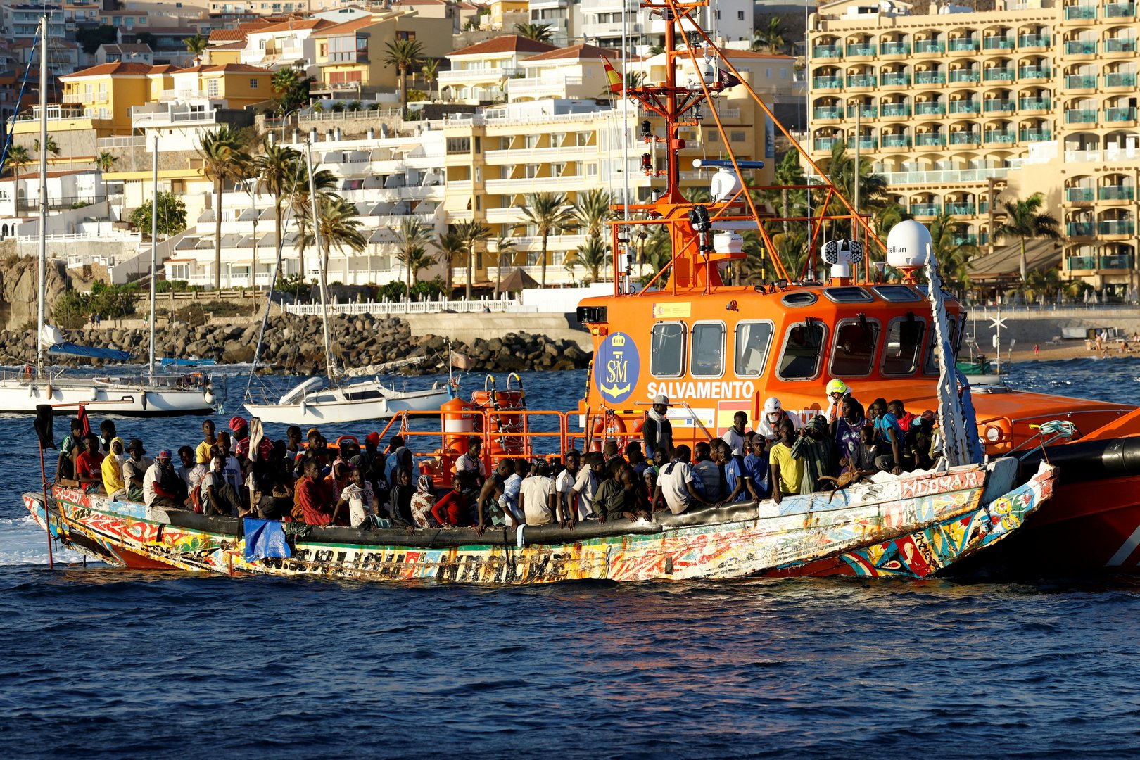 image More than 500 migrants rescued off Spain&#8217;s Canary Islands