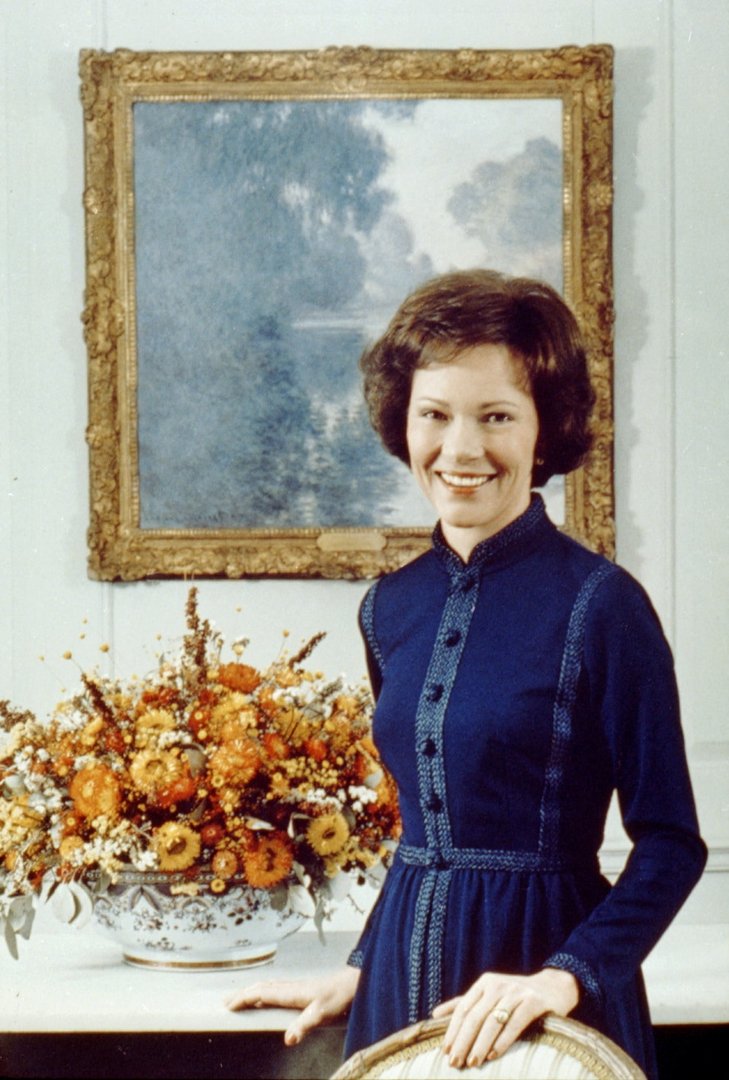 file photo: u.s. first lady rosalynn carter poses
