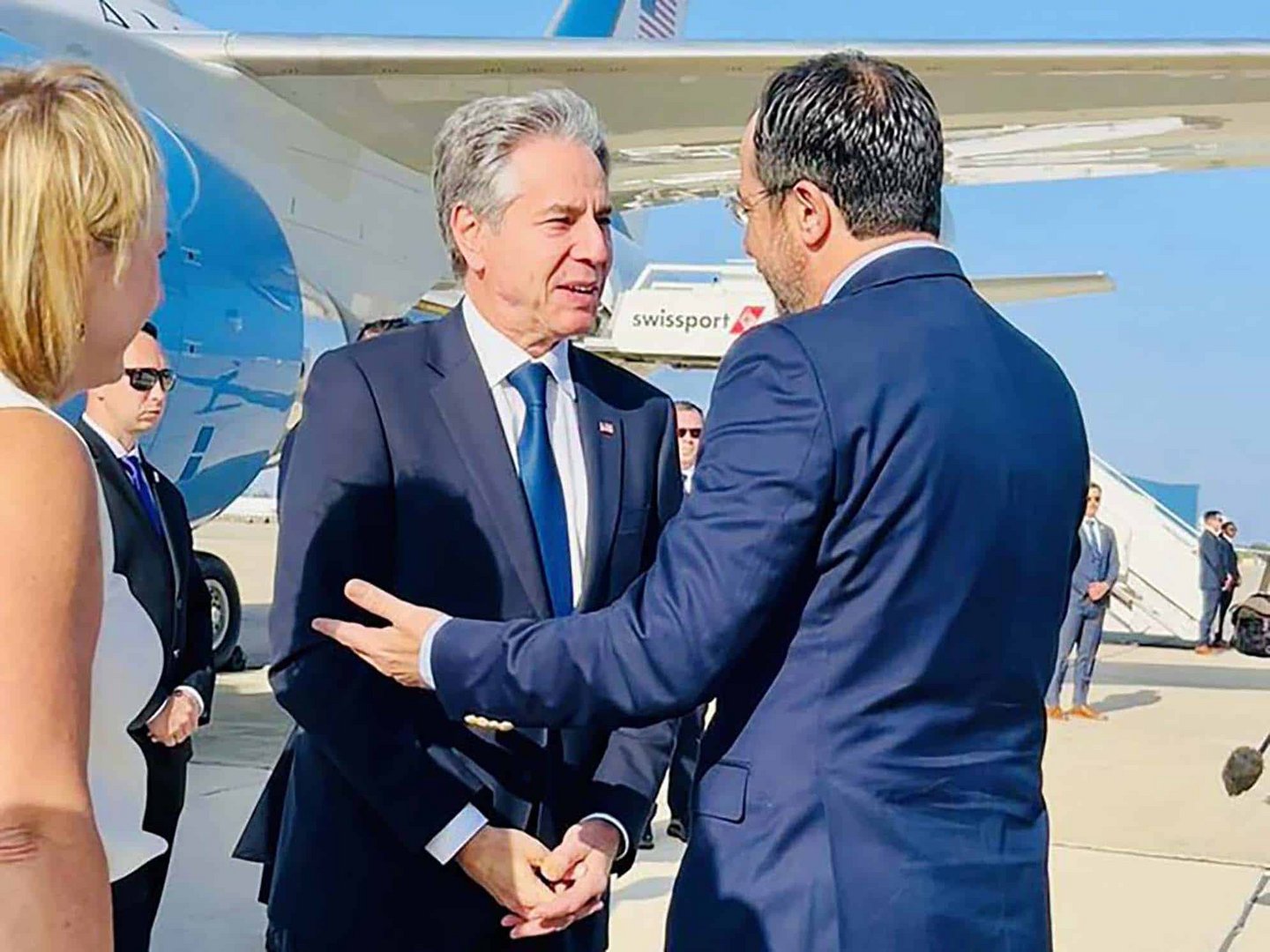 image President discusses humanitarian aid corridor with Jordan, US (update 1)
