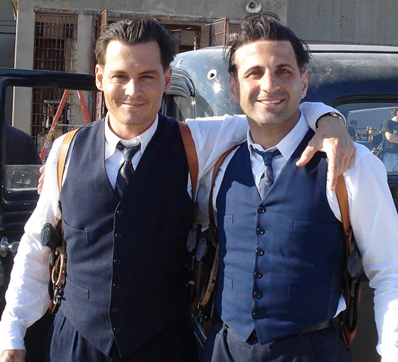 diaspora on the set of the film public enemies