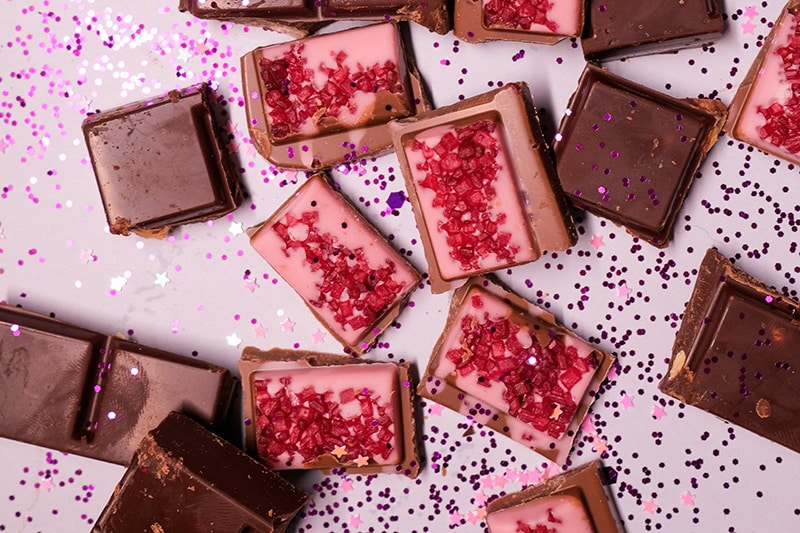 image The history of pink chocolate