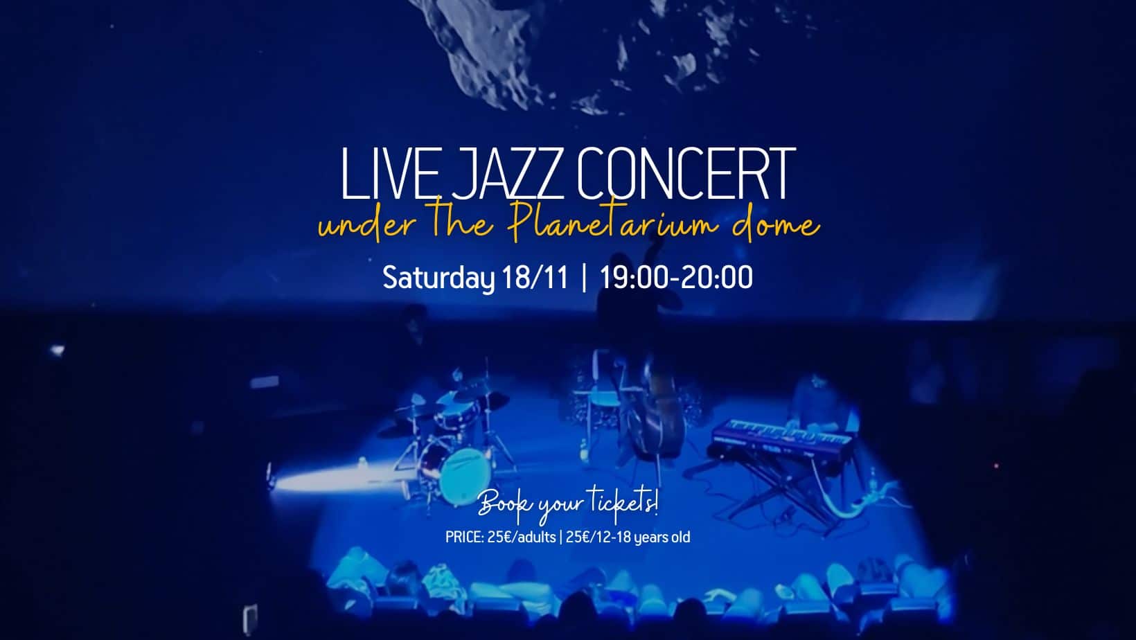 image Live jazz under the Planetarium dome