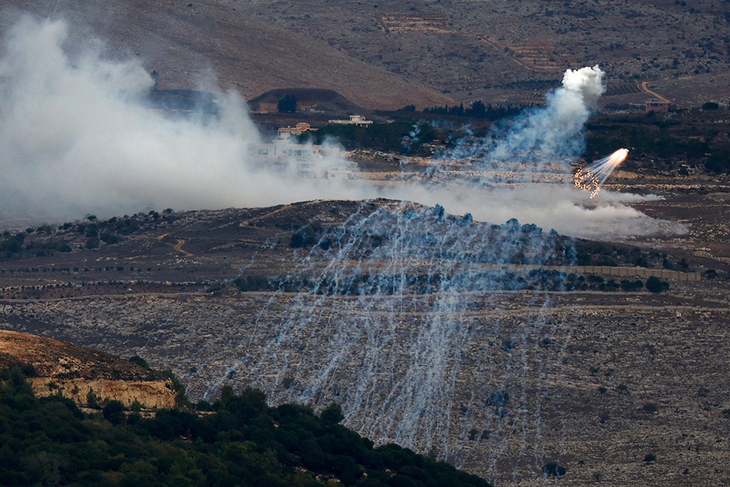 image Civilians wounded by anti-tank missile near Lebanon border -Israeli military