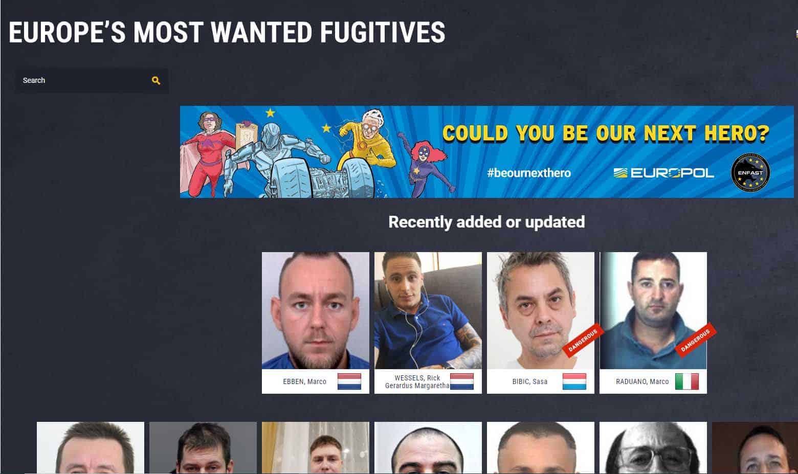 image Europol launches new ‘most-wanted’ campaign, includes Cyprus crimes