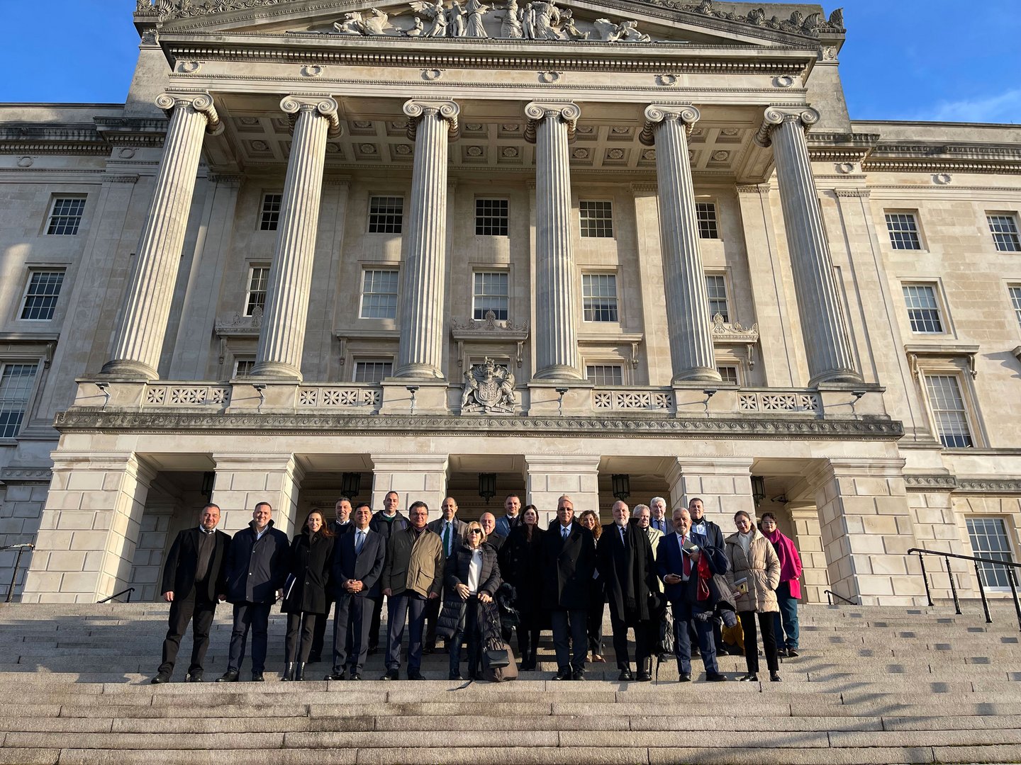 image Political representatives from island’s two sides visit Northern Ireland