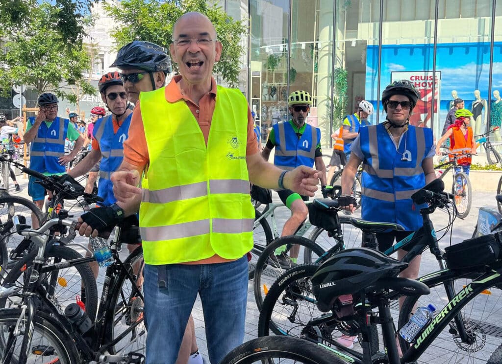 profile vafeades at cycling in the city 23 event