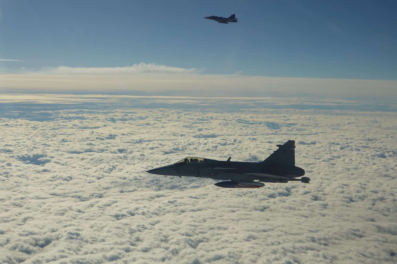 image US military aircraft crashes in East Med