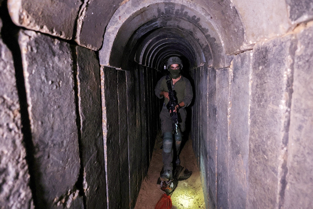 image Tunnels from Hamas leaders&#8217; homes found under Gaza City