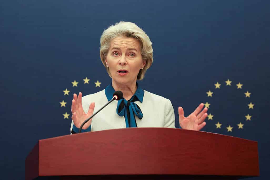 image Support Ukraine for &#8216;as long as it takes&#8217;, EU chief urges bloc