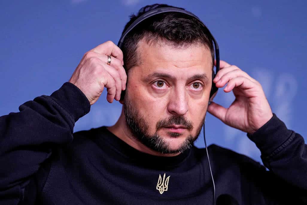 image Zelenskiy urges EU leaders to back membership talks