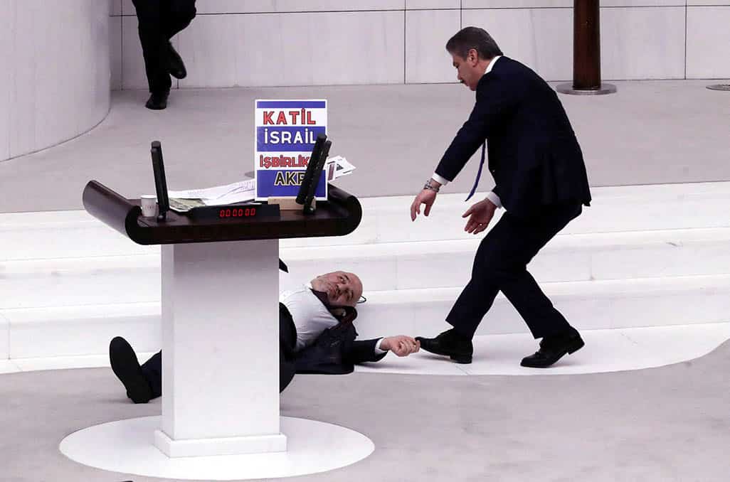 image Turkish MP dies after suffering heart attack in parliament