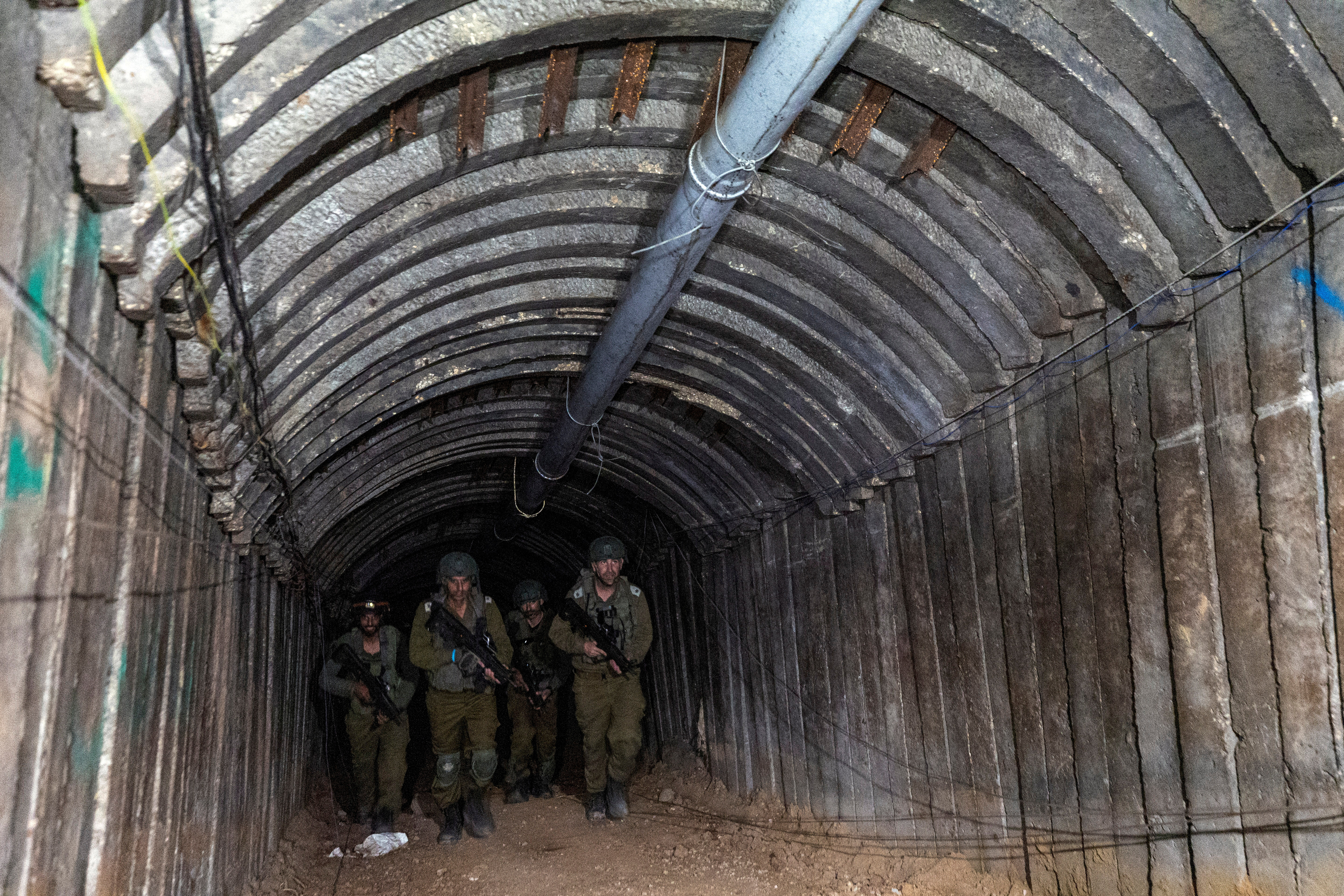 cover Israel says it killed around 40 Hamas militants trapped in Gaza tunnels