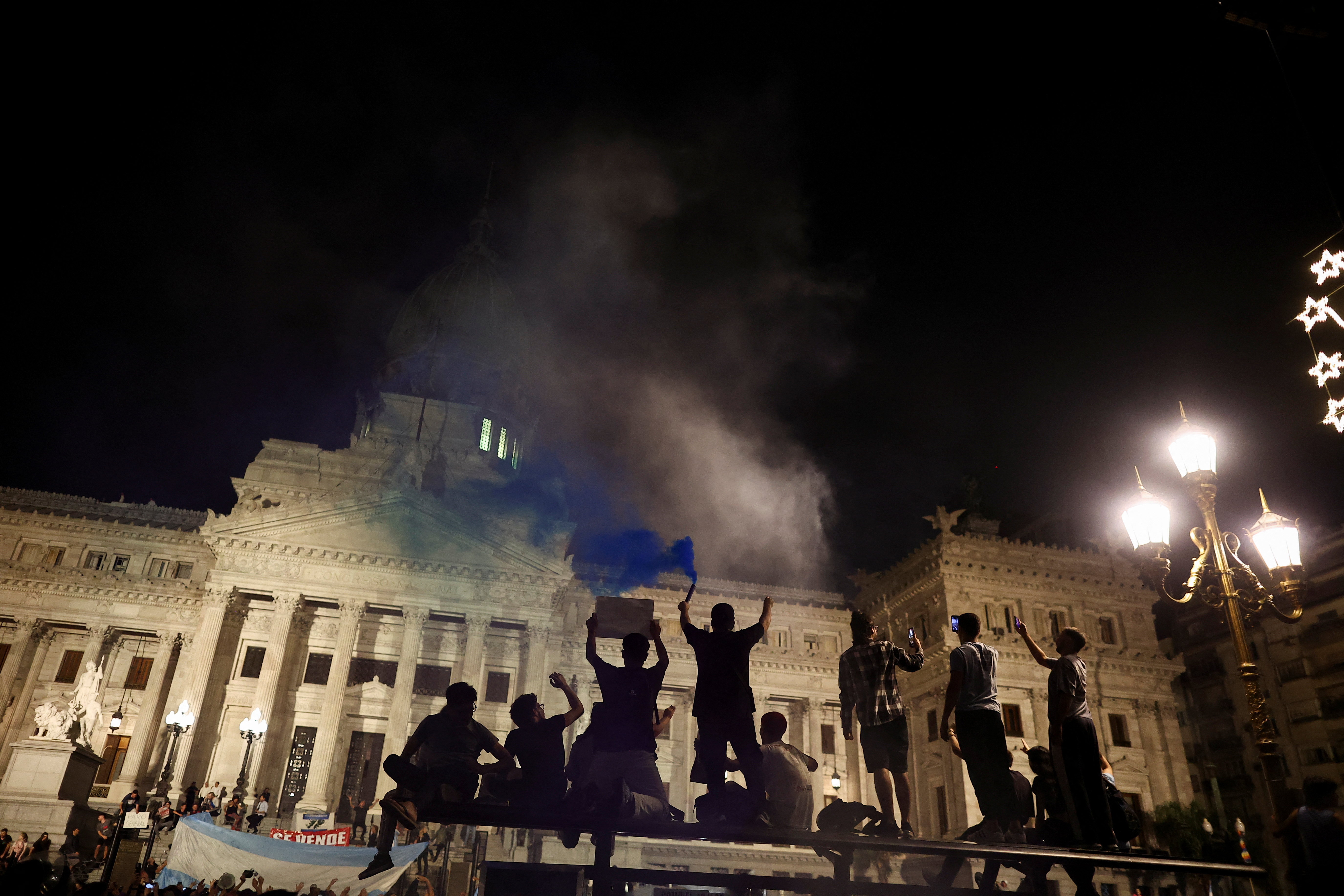 image First protests in Argentina as groups react to Milei austerity plan