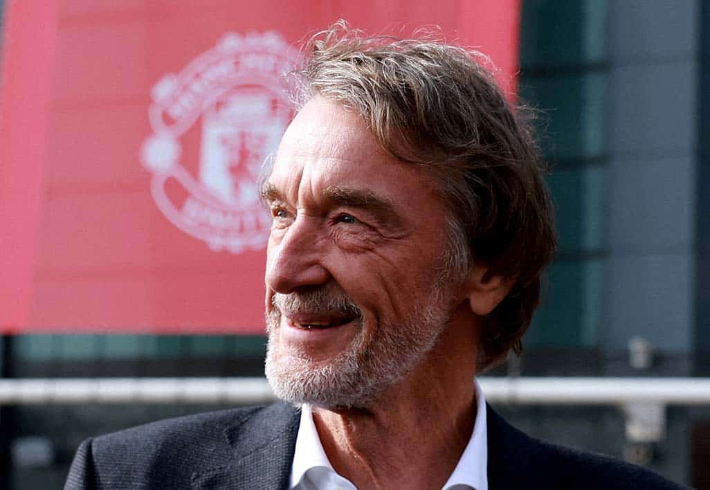 image Ratcliffe agrees deal to buy 25% Man Utd stake